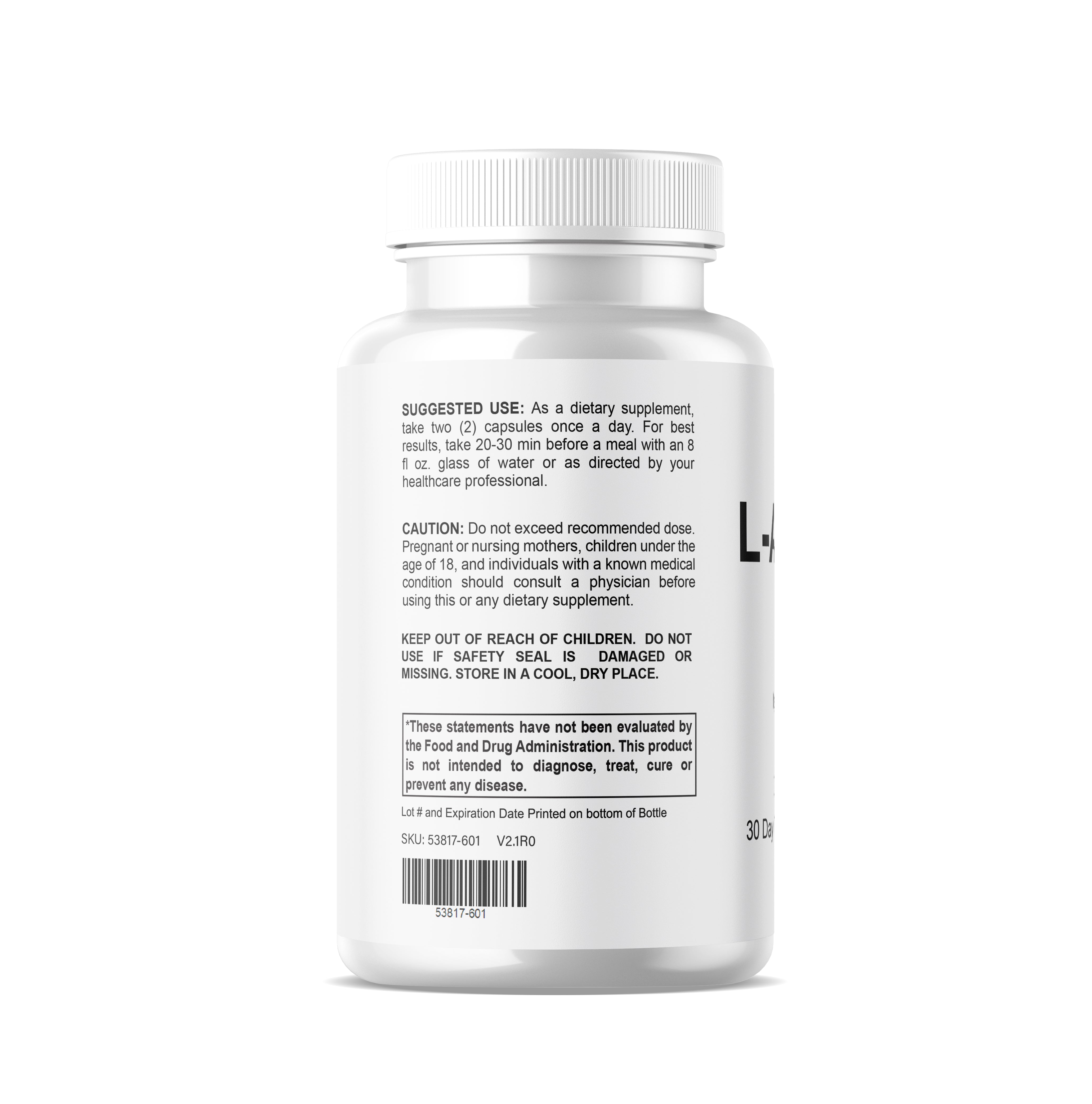 L-Arginine Plus (60 Capsules)