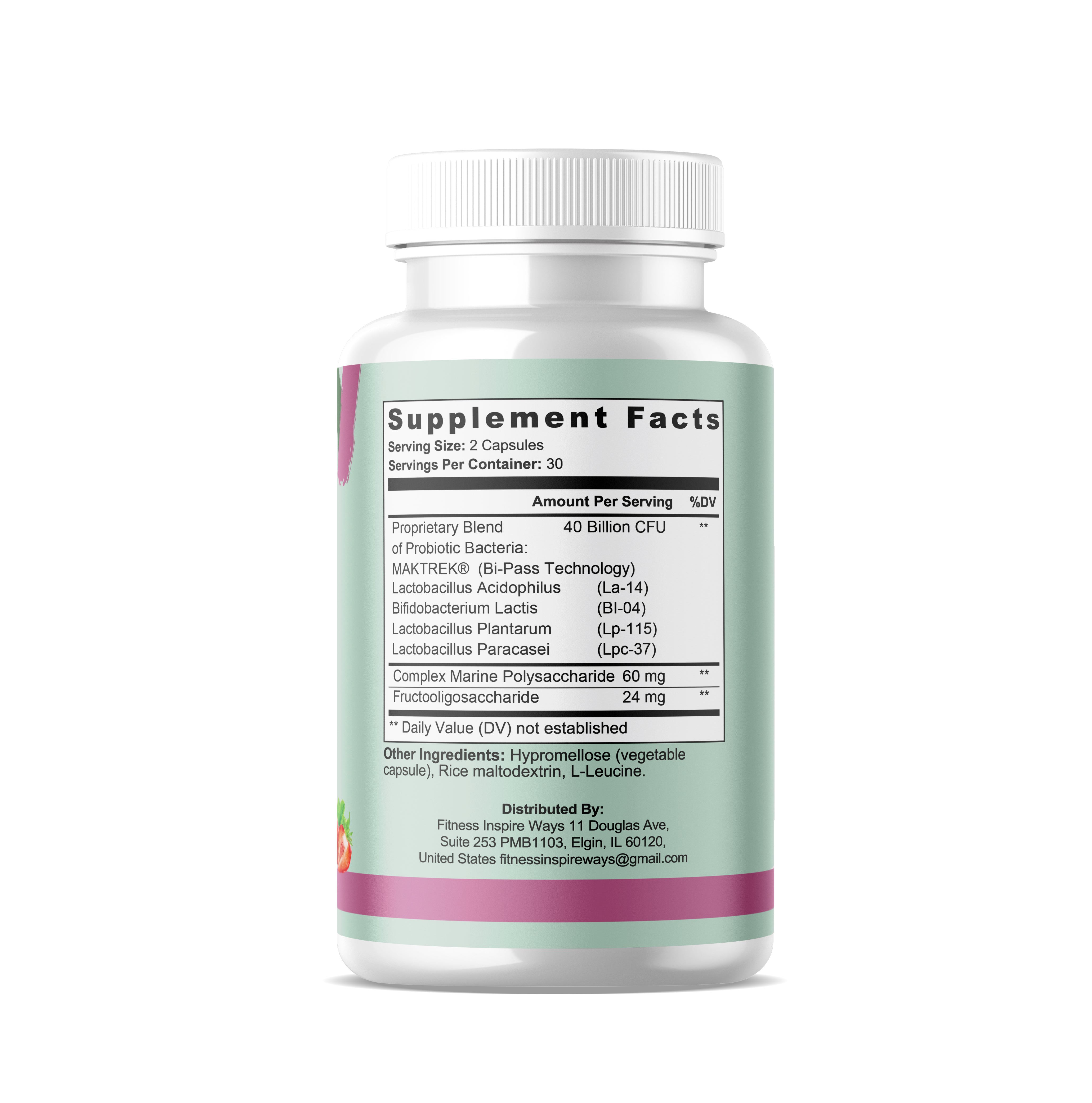 Oral Defence Probiotics Supplement (60 Capsules)