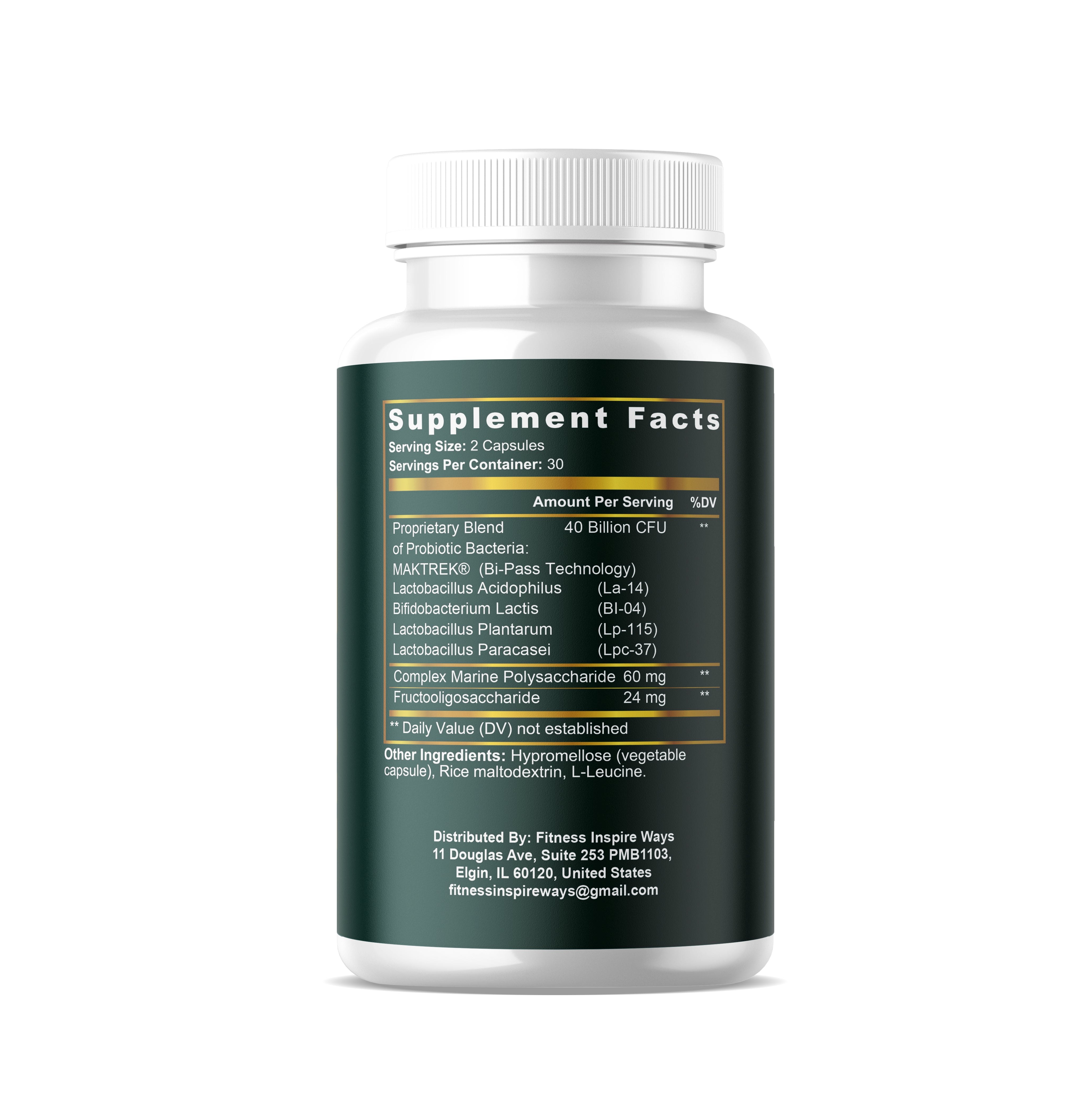 Probiotics 40 CFU (60 Capsules)