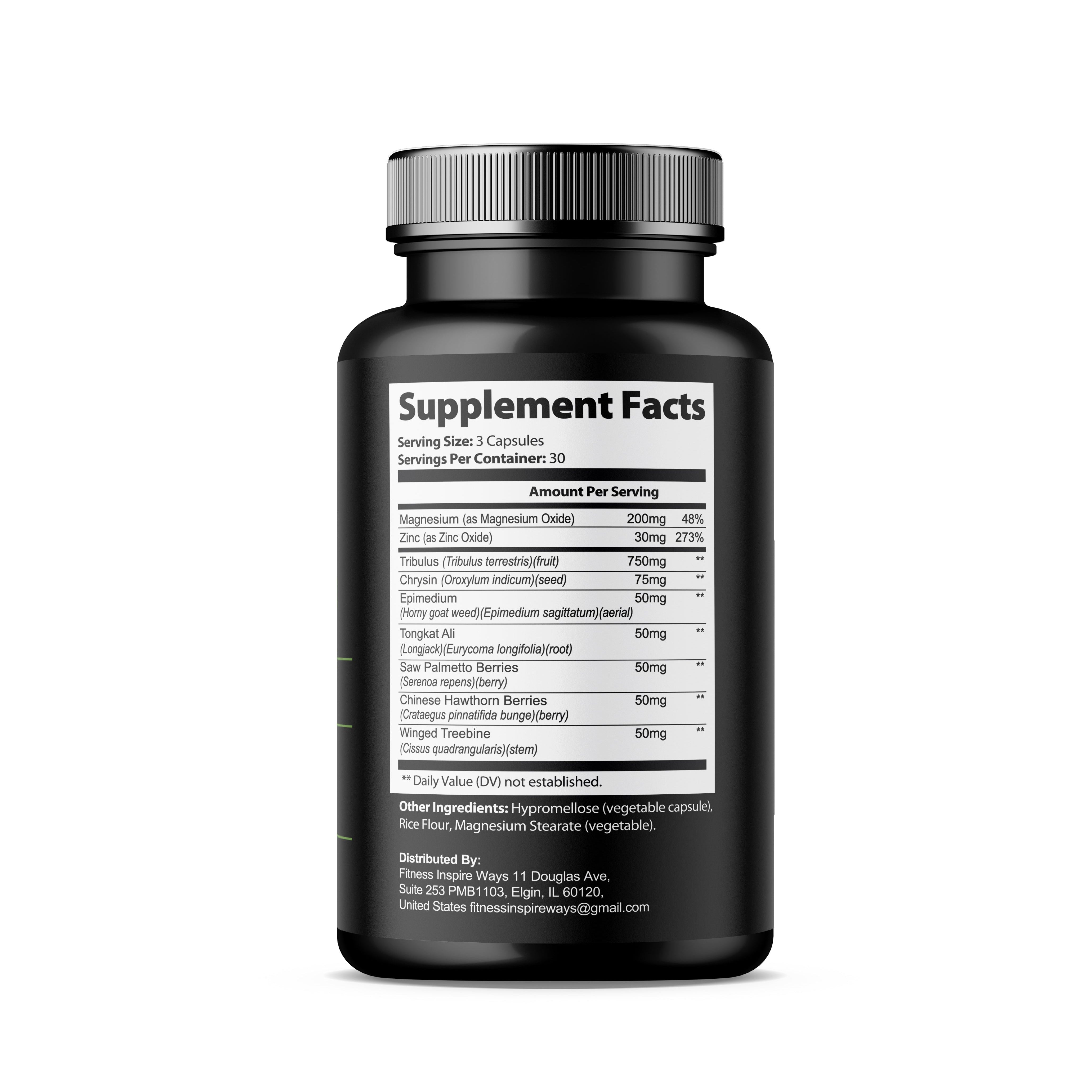 Naturally Enhanced  Testosterone (90 Capsules)