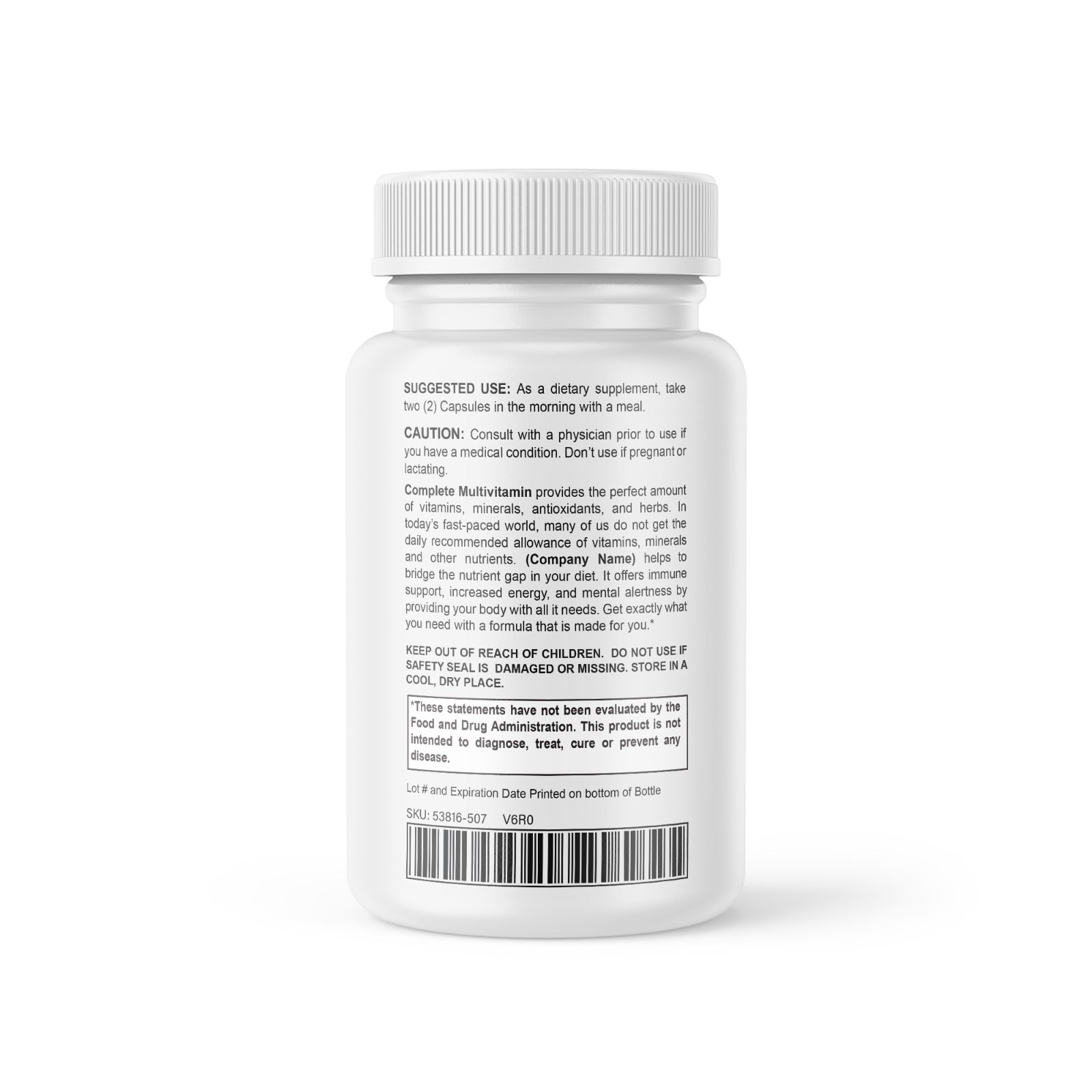 Complete Multivitamins (60 Capsules)
