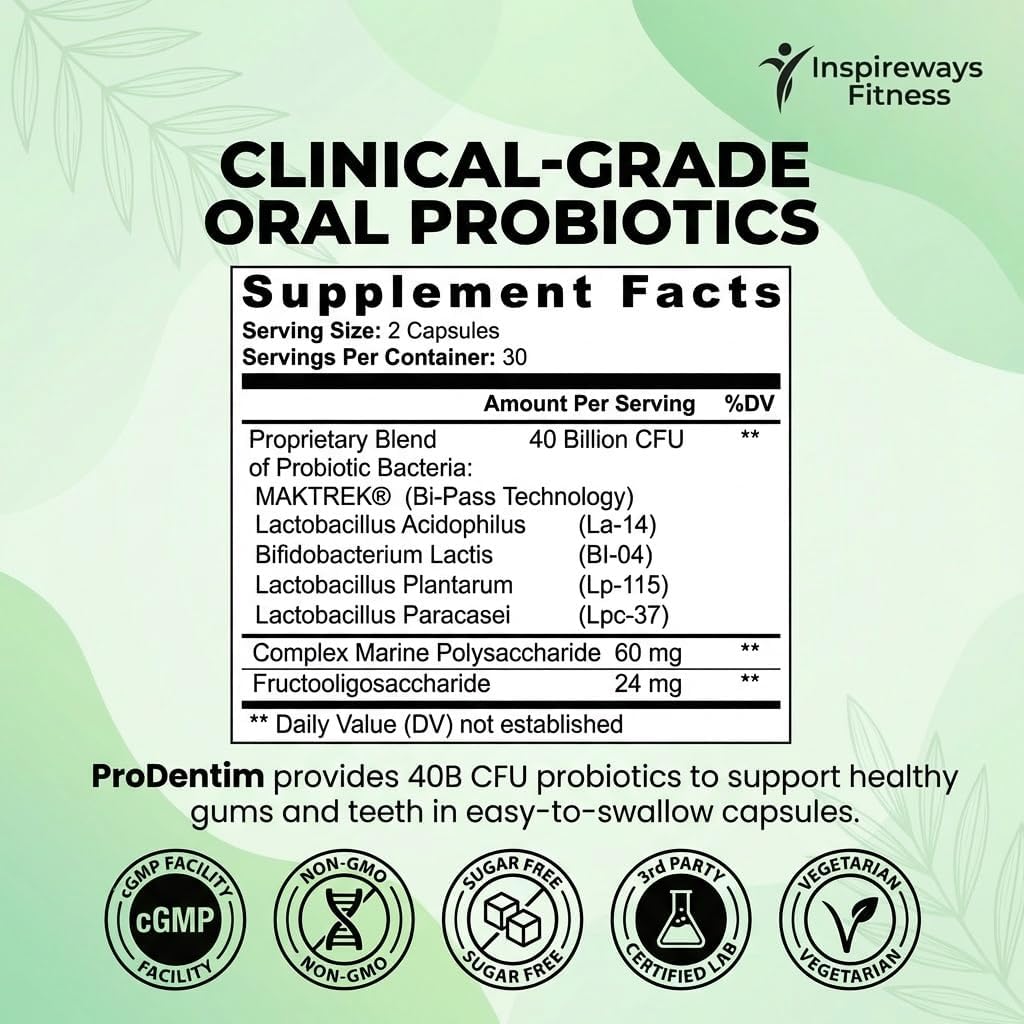 ProDentim Oral Health (60 Capsules)