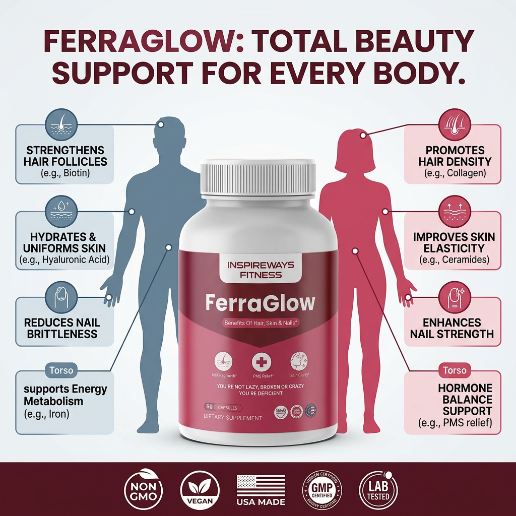 Ferraglow Iron  Support (60 Capsules)