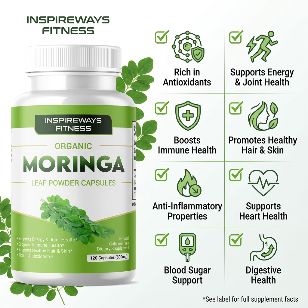 Moringa Leaf (60 Capsules)
