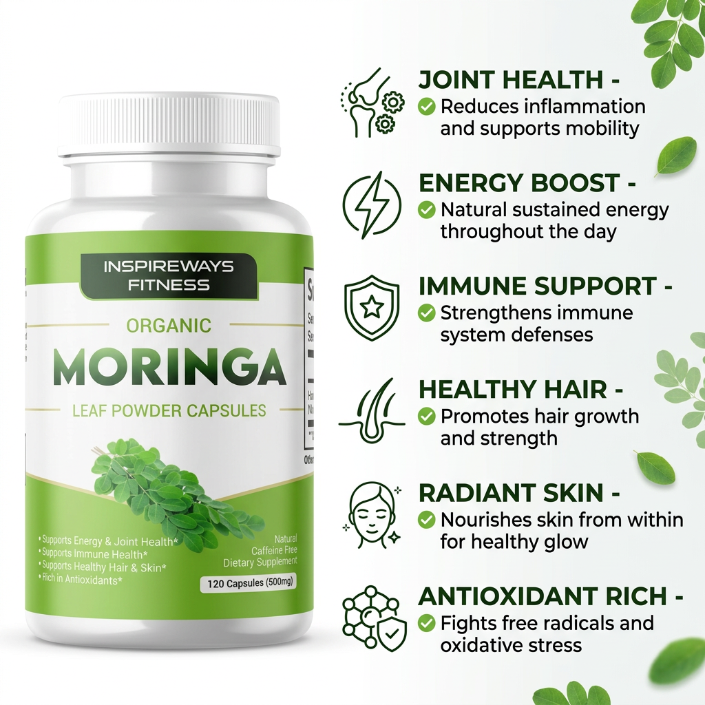 Moringa Leaf (60 Capsules)