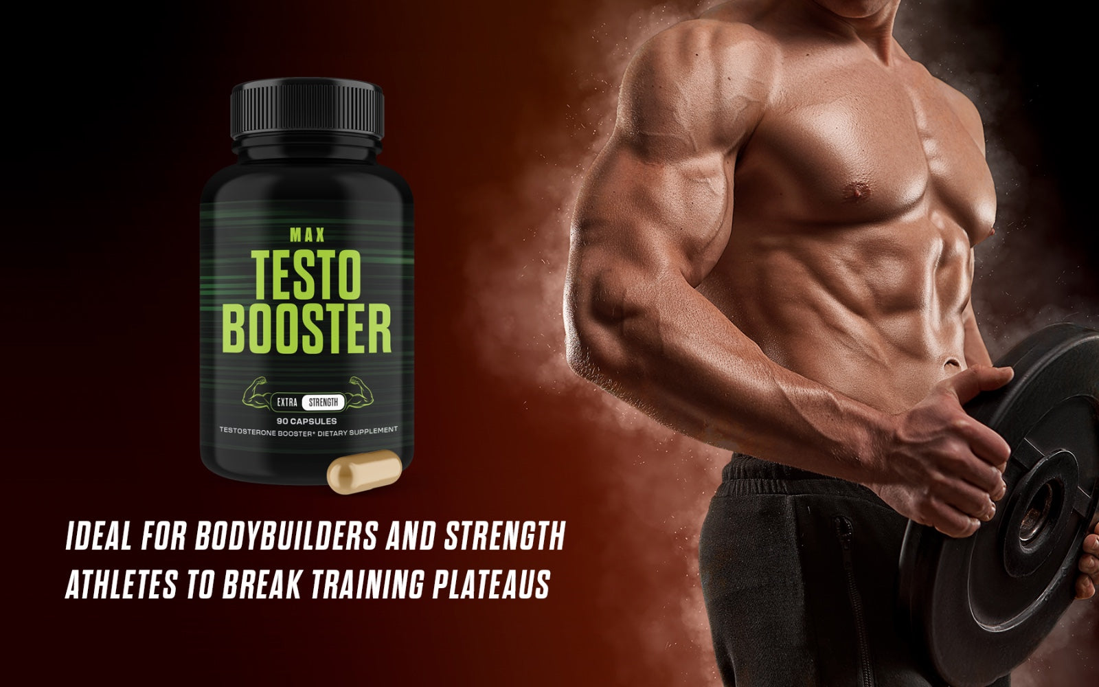Testosterone Support Pills (90 Capsules)