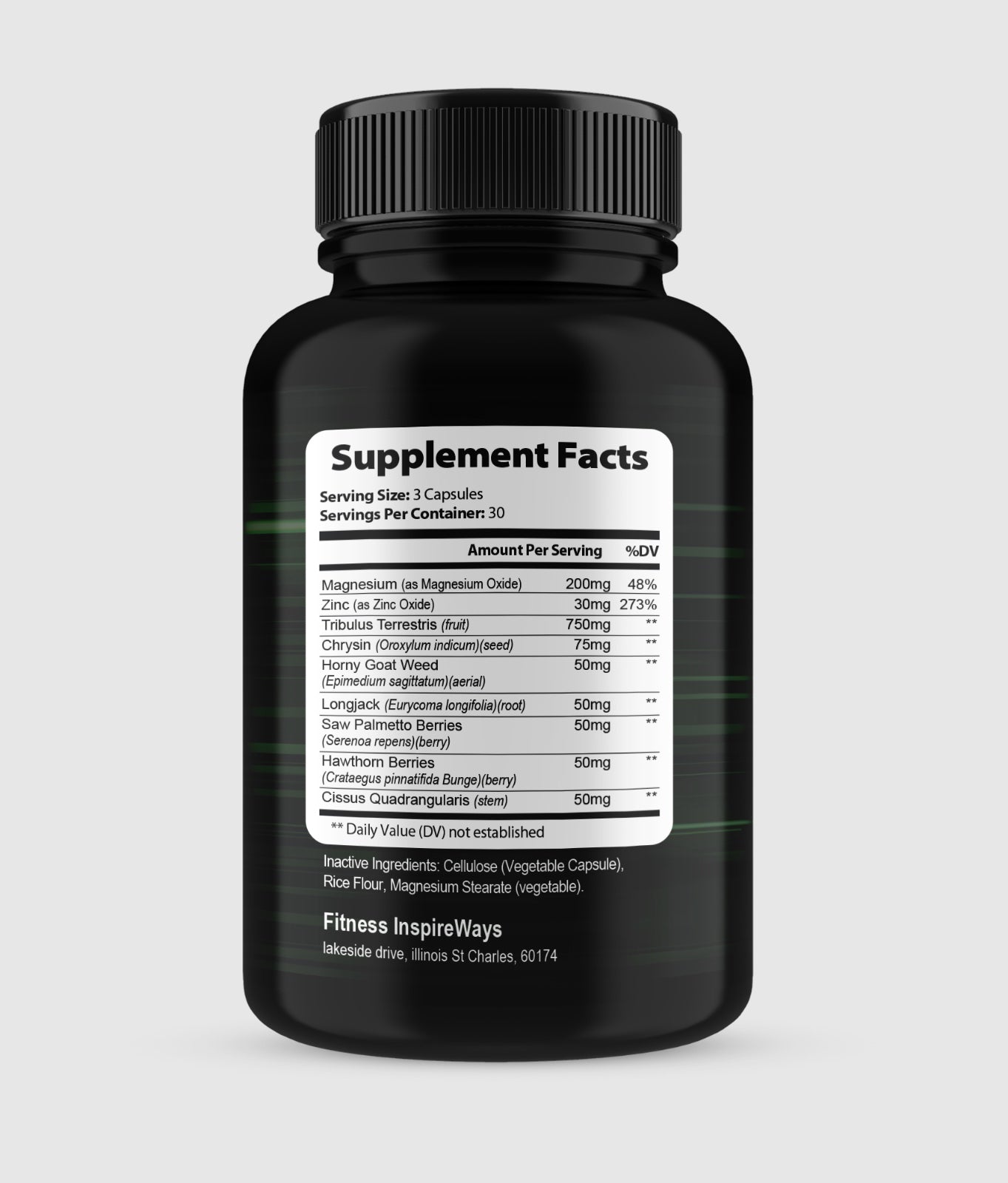 Testosterone Support Pills (90 Capsules)