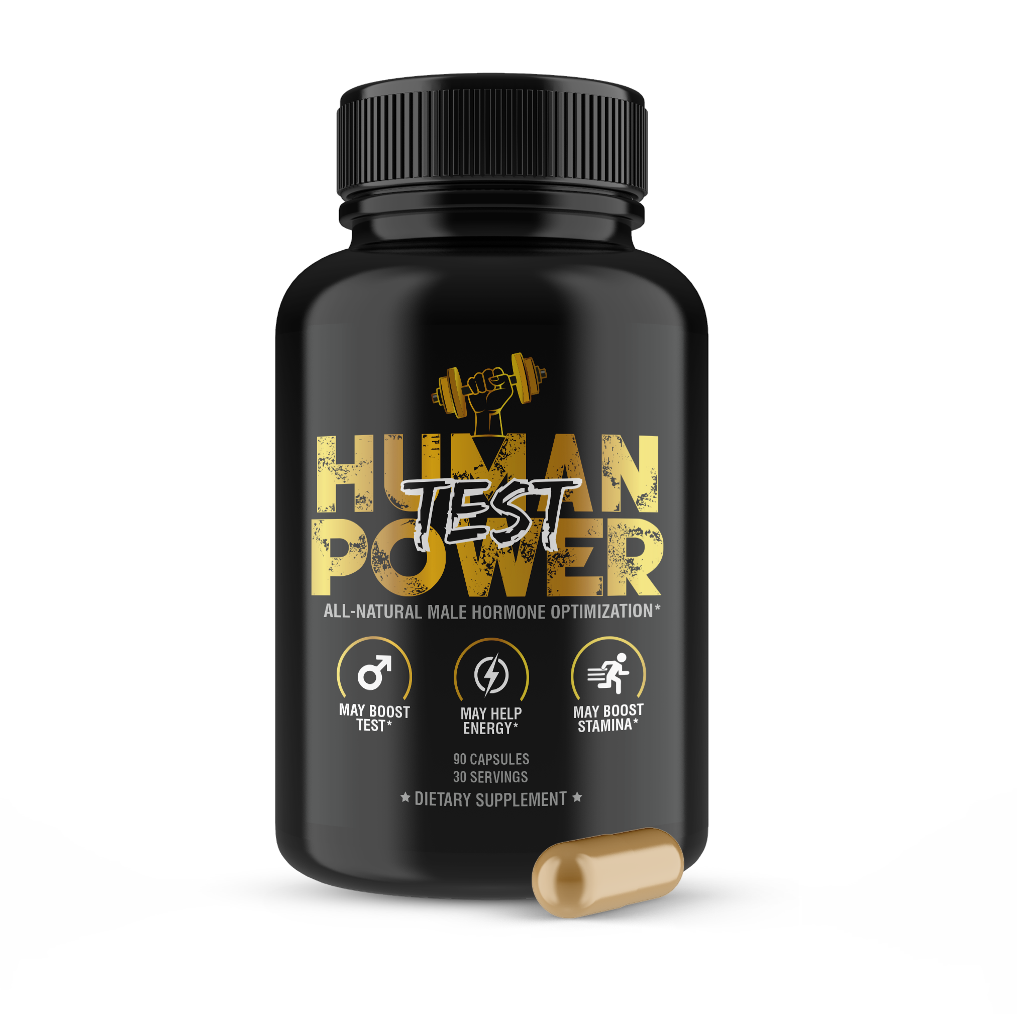 Human Power Test (90 Capsules)