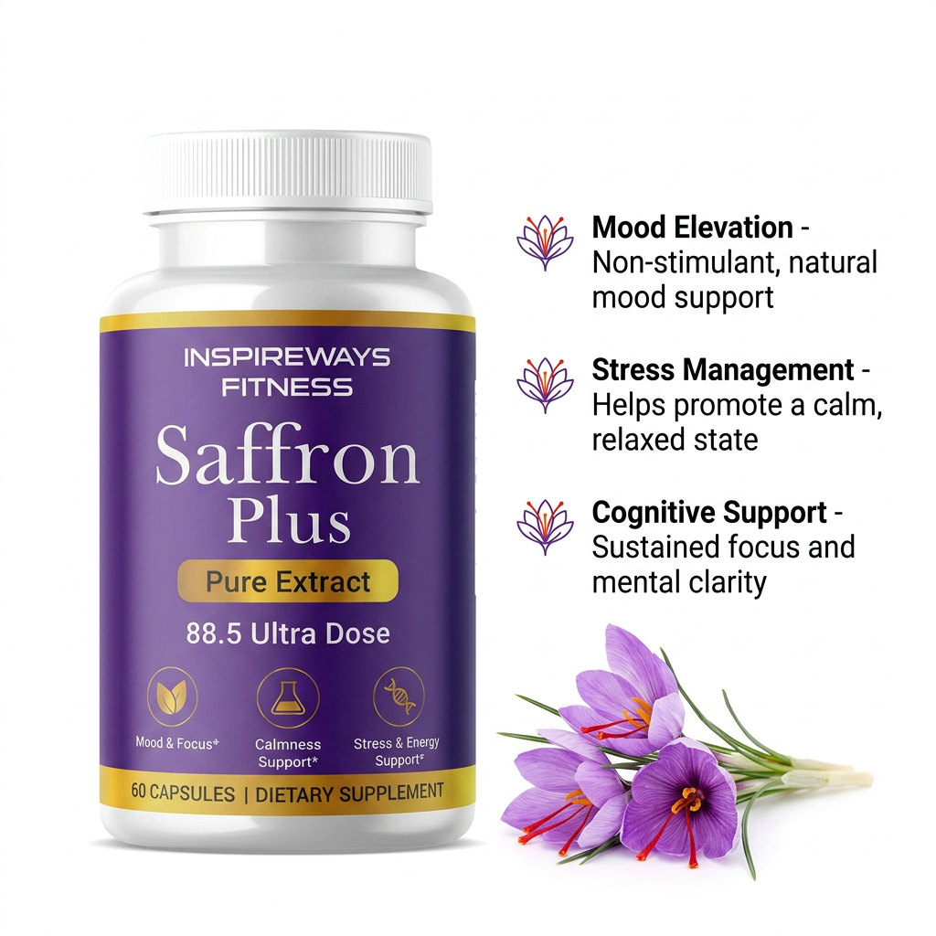 Pure Saffron Extract (60 Capsule)
