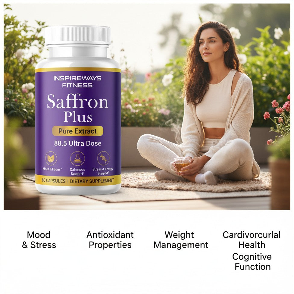 Pure Saffron Extract (60 Capsule)