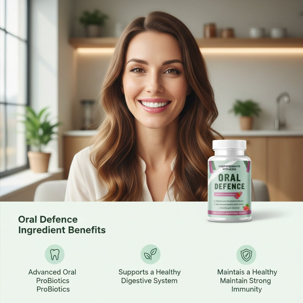 Oral Defence Probiotics Supplement (60 Capsules)