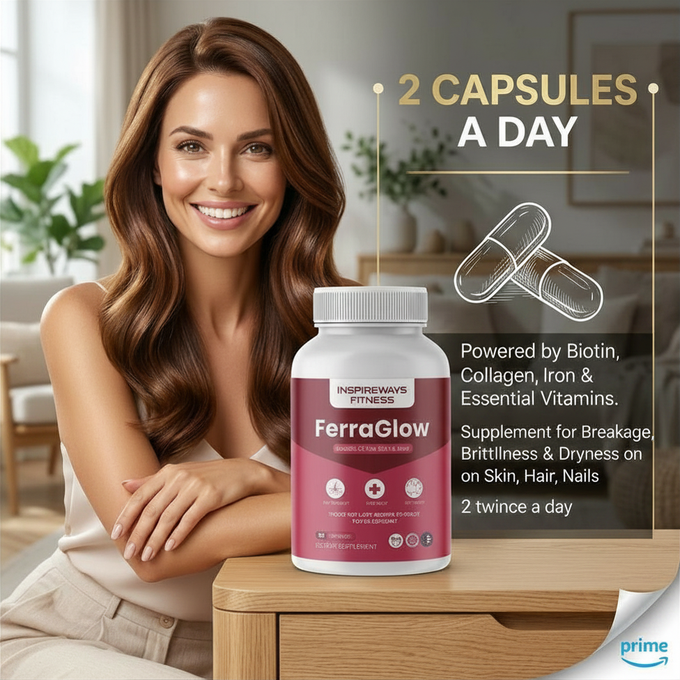 Ferraglow Iron  Support (60 Capsules)