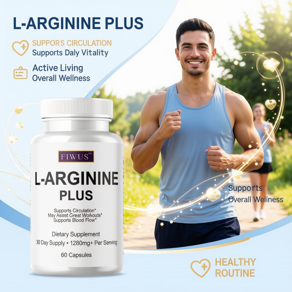 L-Arginine Plus (60 Capsules)