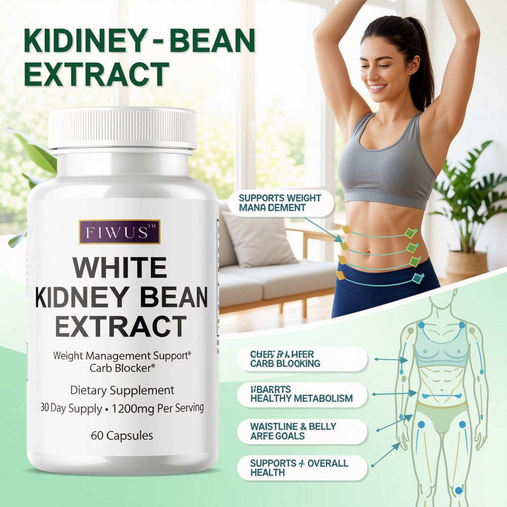 White kidney beans (60 Capsules)